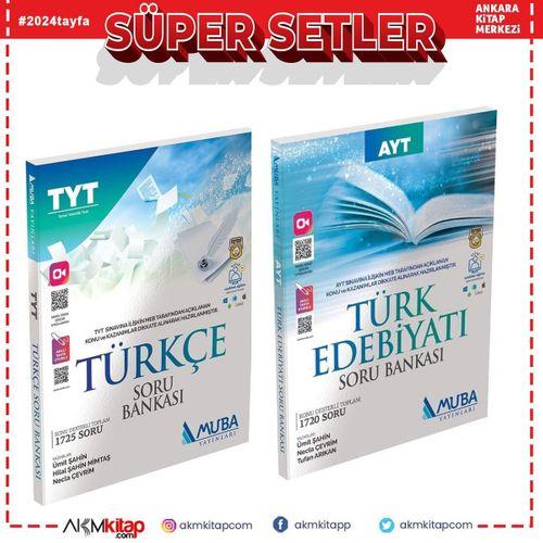 Muba TYT Türkçe ve AYT Edebiyat Soru Bankası Seti 2 Kitap