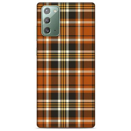 Gömlek (7) Desenli Silikon Kapak Telefon Kabı Samsung Galaxy Note 20 Kılıf