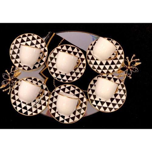 Roy King Trigon 6'lı Çay Fincanı Frm084