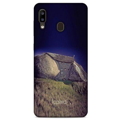 Samsung Galaxy A20 Kılıf Dünya Mimarisi (30) Silicone Case Stone House Portekiz
