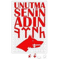 Senin Adın Türk Göktürk Kurt Puzzle 240 Parça Yapboz