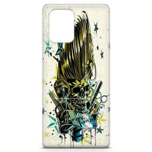 Samsung Galaxy S10 Lite Kılıf Barber Shop Arka Kapak Koruma Desenli Full Koruyucu