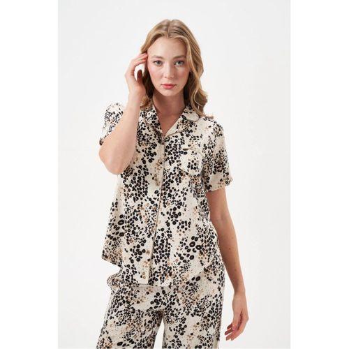 Pjs 29049 Kadın Düğmeli Pijama Takım