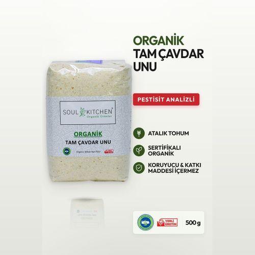 Organik Tam Çavdar Unu 500gr