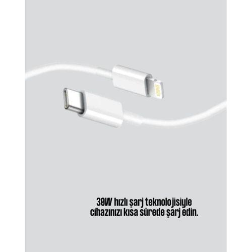 Aşırı Şarj Ve Pil Koruması İle Akıllı Çipli Lightning Kablo 1.2m