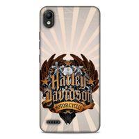 LG K20 2019 Uyumlu Kılıf Motorsiklet (3) Kapak Harley Davidson