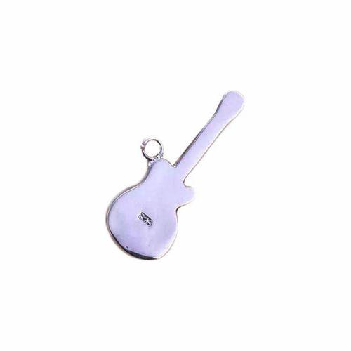 Hediyelik Gitar Kolye Ucu Gümüş GKU