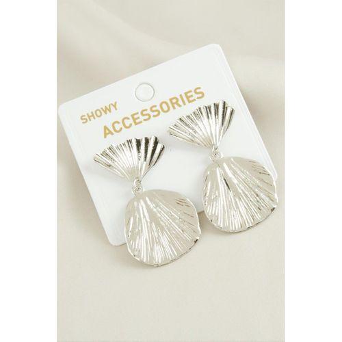 Oval Trend Metal Küpe