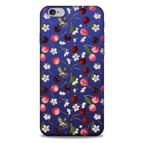 Frutix Kiraz 02 Apple Iphone 6 Plus Kılıf Desenli Silikon