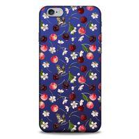 Frutix Kiraz 02 Apple Iphone 6 Plus Kılıf Desenli Silikon