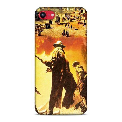 Lopard Apple iPhone SE 2020 Uyumlu Kılıf IMDB Film (46) Core Armor Kılıf Bir Zamanlar Batı'da