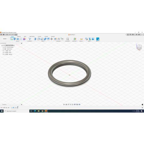 Düz Yüzük – 3D Baskı Takı