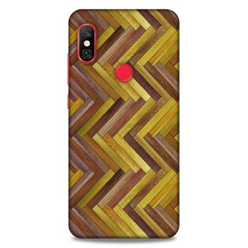 Lopard Xiaomi Redmi Note 6 Pro Uyumlu Kılıf Wood'X (31) TPU Kılıf Baskılı