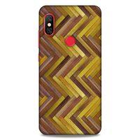 Lopard Xiaomi Redmi Note 6 Pro Uyumlu Kılıf Wood'X (31) TPU Kılıf Baskılı