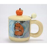 3d Capybara Desenli Porselen Kupa Bardak Alk4501