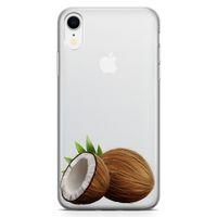 Apple iPhone XR Kılıf Hindistan Cevizi Arka Kapak Koruma Desenli Full Koruyucu