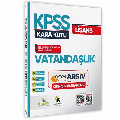 2026 KPSS GK Tarih Coğrafya Vatandaşlık Kara Kutu Soru Bankası ve Manifesto Branş Deneme 6lı Seti