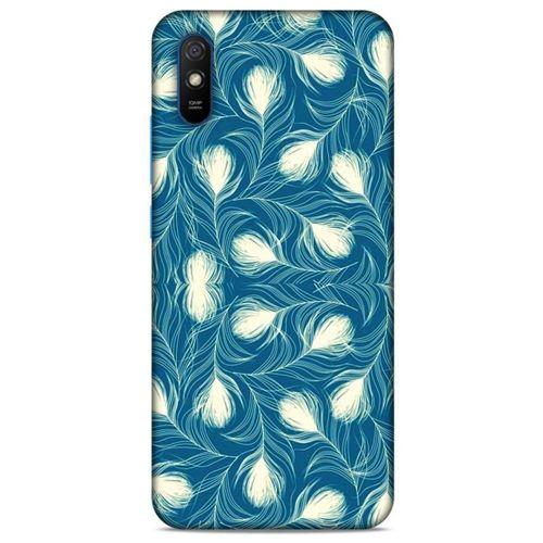 Xiaomi Redmi 9A Kılıf Desenli Özel Seri Tüyler (43) Thin Fit Kılıf