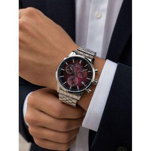 Quantum Sapphire Cam İtalyan Bileklikli 10 Atm Suya Dayanıklı 2 Yıl Garantili Erkek Kol Saati 1008KM
