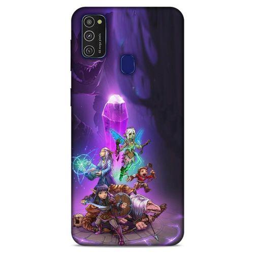 Samsung Galaxy M21 Uyumlu Kılıf The Dark Crystal (35) Fit Design Kılıf Mayrin