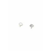 Gümüş İğneli Bulut Küpe - Gümüş