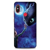 Xiaomi Redmi Note 6 Pro Kılıf Dragons (40) Fit Silikon Kılıf Ejderha Takım Yıldızı