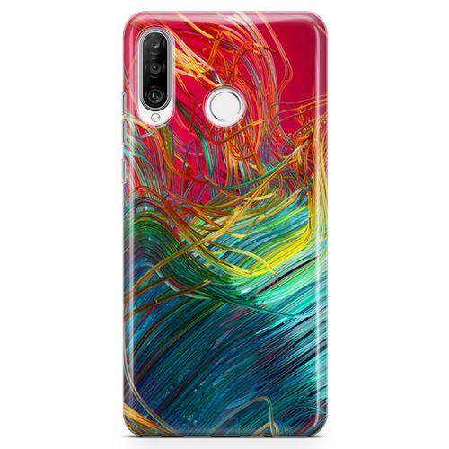 Huawei P30 Lite Kılıf Macos Arka Kapak Koruma Desenli Full Koruyucu