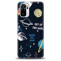 Xiaomi Poco M5s Kılıf HD Baskılı Kılıf - Space Fun + Tam Ekran Koruyucu