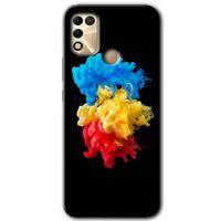 İnfinix Hot 11 Play Kılıf HD Desen Baskılı Arka Kapak - Black 1