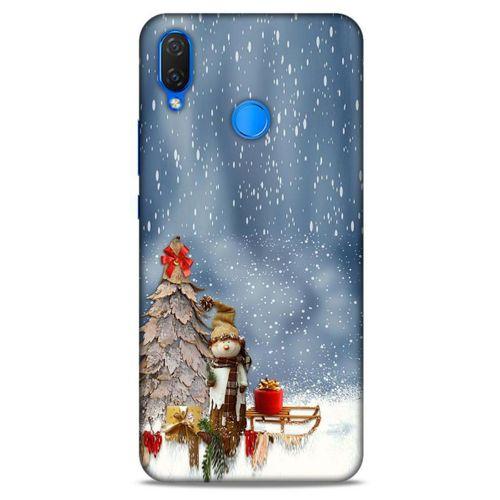 Huawei Psmart 2019 Kılıf Snowix (5) Koruma Kabı Gri Beyaz