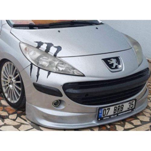 Peugeot 207 Uyumlu Ön Ek (Fiber)