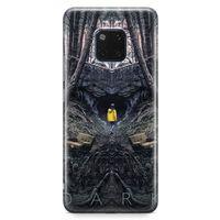 Huawei Mate 20 Pro Kılıf Dark Arka Kapak Koruma Desenli Full Koruyucu