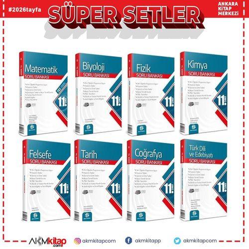 Bilgi Sarmal 11.Sınıf Soru Bankası Seti 8 Kitap