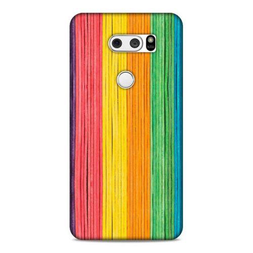 Lopard LG K50S Uyumlu Kılıf Wood'X (28) Arka Kapak Desenli