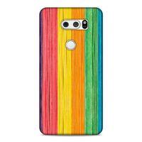 Lopard LG K50S Uyumlu Kılıf Wood'X (28) Arka Kapak Desenli