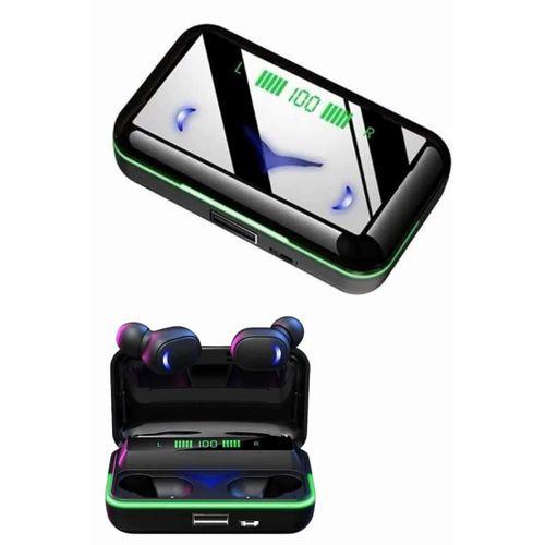 Extra Bass Kablosuz Kulaklık Işıklı Bluetooth Kulaklık Powerbank Özellikli