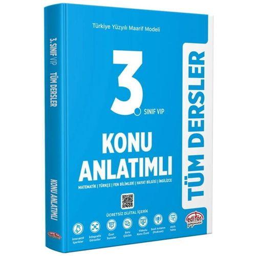 3. Sınıf Tüm Dersler Maarif Model Konu Anlatımlı Data Yayınları