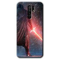 Xiaomi Redmi 9 HD Baskılı Kılıf + 9D Tam Ekran Koruyucu - Kylo Ren