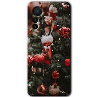 Potkal Hediye Fabrikası Xiaomi Mi 12 Lite HD Baskılı Kılıf + 9D Tam Ekran Koruyucu - Happy New Year