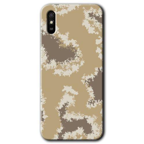 BeRa Aksesuar Xiaomi Redmi 9A Kılıf Baskılı Kapak - Kamuflaj 33 +Tam Kaplayan Mat Seramik