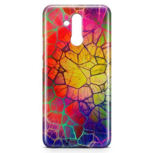 Huawei Mate 20 Lite Kılıf Örümcek Ağları Arka Kapak Koruma Desenli Full Koruyucu