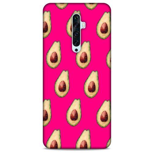 Oppo Reno 2z Uyumlu Kılıf Pembe Delisi (24) Darbe Emici Kılıf Avokado
