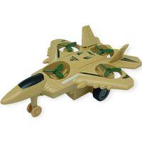 Sürtmeli Döner 4 Pervaneli Uçak - Kahverengi