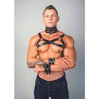 Gay Fantazi Giyim Harness Tasma Ve Bileklik Takım - Brfm55