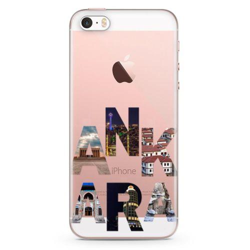 Apple iPhone SE Kılıf Ankara Gezi Arka Kapak Koruma Desenli Full Koruyucu