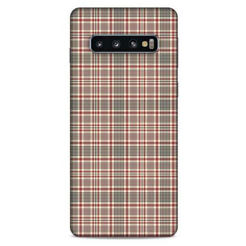 Gömlek (15) Desenli Silikon Kapak Telefon Kabı Samsung Galaxy S10 Kılıf