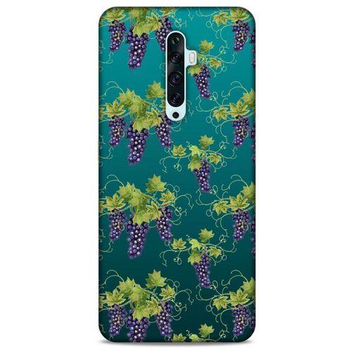 Frutix Üzüm 01 Oppo Reno 2z Kılıf Desenli Silikon