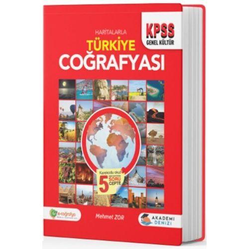 KPSS Haritalarla Türkiye Coğrafyası Akademi Denizi