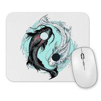 Koi Balığı Yin ve Yang Mouse Pad