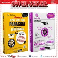 Pegem KPSS Ezberbozan Paragraf ve Tarih Soru Bankası Seti 2 Kitap